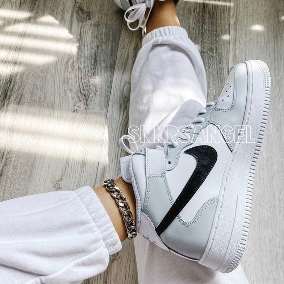 Nike custom air force 1 mid sneakers - Picture 2 of 2